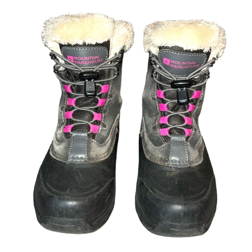 MOUNTAIN WAREHOUSE US kid size 3/women’s size 5 waterproof thinsulate snow boots
